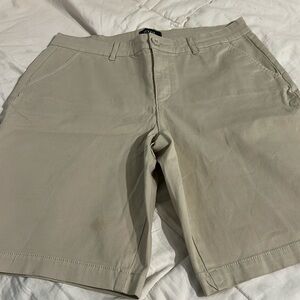 NYDJ Beige Shorts with Lift Tuck Technology